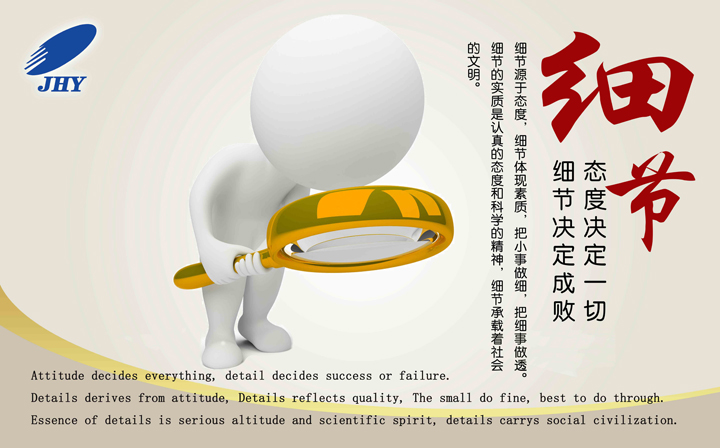 態度決定一切，細節決定成敗